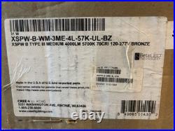 Cree Commercial Wall LED Lighting CKCR-XSPW-B-WM-3ME-4L-57-UL-BZ Bronze