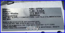 Cree Kbl-a-uv-h-40k-8-ul-10v Led Highbay 30l Lum 120-277v New