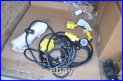 DANIEL WOODHEAD LIGHT STRINGER With4 WAY OUTLET BOXES ON OFF SWITCH 4 LIGHTS