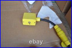 DANIEL WOODHEAD LIGHT STRINGER With4 WAY OUTLET BOXES ON OFF SWITCH 4 LIGHTS