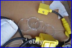 DANIEL WOODHEAD LIGHT STRINGER With4 WAY OUTLET BOXES ON OFF SWITCH 4 LIGHTS