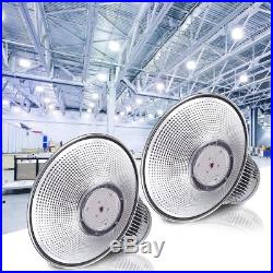 DELight 2Pcs 150W 18 LED High Bay Light 16000lm Bright Lamp Factory Industry