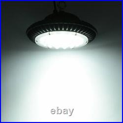 DELight 4 Pack 100W UFO IP65 High Bay LED Light 12000lm 6500K Commercial Lamp