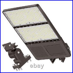 DLC 320W LED Parking Lot Light with Photocell Module Street Shoebox Area Lights