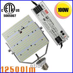 DLC 480V 347V LED parking lot shoebox light 100W 120W 150W 200W 240W 300W 5000K