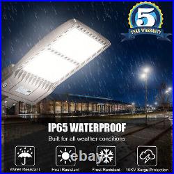 Dusk to Dawn 480V 400W LED Parking lot Light 56000LM Shoebox Stadium Lights