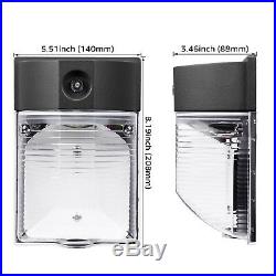 Dusk to Dawn Mini LED Wall Pack with Photocell, 3000lm, ETL & DLC Listed