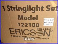 ERICSON Model 122100-STW 100' Stringlight Temporary Jobsite Work Light