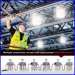 ETL 150W LED Construction Lights Hanging Jobsite Temporary Work Light 5000K