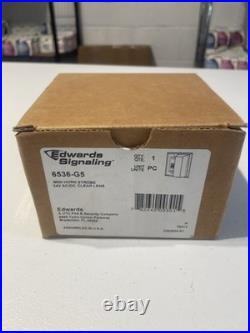 Edwards Signaling 6536-G5 Mini Horn/Strobe 24V AC/DC Clear Lens