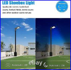 Electric LED Light 300W Shoebox Parking Lot module Outdoor Street Area Road Lamp