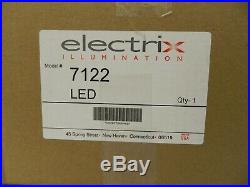 Electrix LED Black Magnifying Task Light 1,143mm Clamp Mount 7122 LED