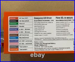 Emergency Led Drivers Lot Of 4 Sylvania Embb2a21wunvdimdc