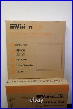 EnvisionLED LED-BPL-2X2-3M40-TRI LED Backlit Panel Light (Case of 4)