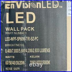 Envisionled Led-wpf-5p60-tri-bz-pc Wall Pack Lamp