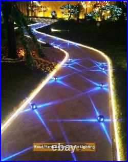 Flex LED Neon Rope Light Home Wedding Commercial Sign Building Decor Outdoor USA