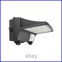 Full Cut-Off LED Wall Pack Light 80/100/120W Tunable withphotocell 5000K 135Lm/w
