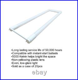 G13 U shape tube light to replace 40watt traditional T8 or T12 tube 5000K 15Watt