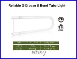G13 U shape tube light to replace 40watt traditional T8 or T12 tube 5000K 15Watt