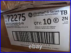 GE Lighting 72266 GE232MAX-N/ULTRA 2N 1&2 t8 lamp Led fluorescent ballast 10/box