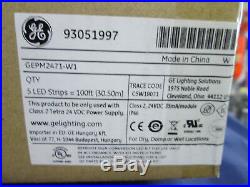 GE Tetra PowerMAX 100' LED 24V Lighting 93051997 White 4 LED Module, 7100K