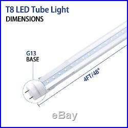 GOODATE Led G13 Bi Pin 4FT 4 Foot Led Tube Light Bulbs 18W Led Shop Light 6000K