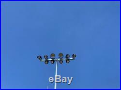 Galvanized Steel Poles with 500W Stadium Lights height (840 inches) (70 Feet)