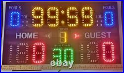 Ganxin A30n 15-digital Scoreboard With Led Light New In Box