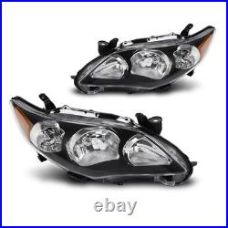 Headlight Assembly Fit Toyota Corolla 2011-2013