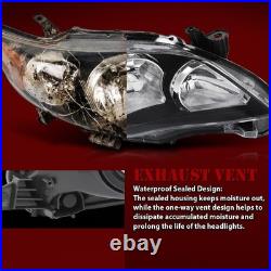 Headlight Assembly Fit Toyota Corolla 2011-2013