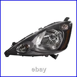 Headlight Headlamp Left Clear Lens for Honda Fit 2009-2013
