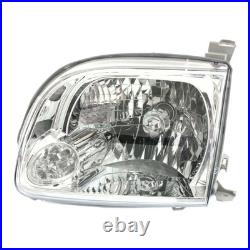 Headlight Left Driver Side Clear Lens Tundra 2005-2006