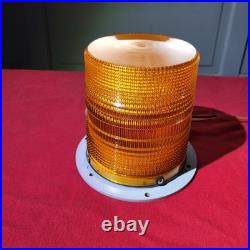 Heavy Duty Xenon Amber Strobe Light / Beacon With Heavy Duty Aluminum Base