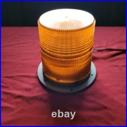 Heavy Duty Xenon Amber Strobe Light / Beacon With Heavy Duty Aluminum Base