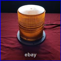 Heavy Duty Xenon Amber Strobe Light / Beacon With Heavy Duty Aluminum Base