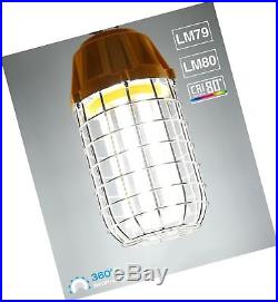 High Bay LED Temporary Work Light Fixture 5000K Daylight 60W (550W Equiv.) 84