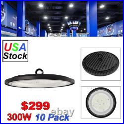 High Bay Led Shop Lights 300W 10 Pack GYM Industrial Garage Commercial Warehouse