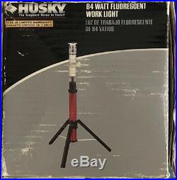 Husky 84 Watt Fluorescent work light WLB3H. Rare