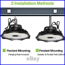 Hykolity 240W UFO LED High Bay Light Warehouse Industrial Shop Lighting UL DLC