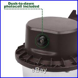Hykolity 35W Dusk To Dawn LED Barn Light Outdoor Waterproof Yard Light Fi. New