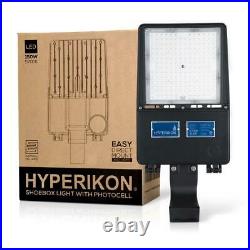 Hyperikon Outdoor Street Area Light 500-Watt Photocell Integrated LED Waterproof