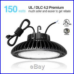 Hyperlite 150W LED high bay light 21000lm 5' wires with US plug Dimmable