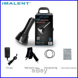 IMALENT MS18 Electrical Torch 100000 LM LED Chargeable Flashlight Outdoor Light