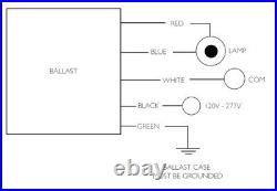 IMH-100-D-BLS Philips Advance MH HID 100W Electronic Ballast 120-277V