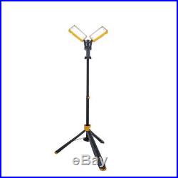 Integrated LED Work Light With Tripod Stand 7000-Lumen