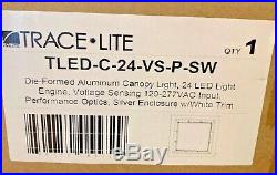 Intertek Trace Lite LED Canopy Light 2870 Lumens 28 Watt 100W Equal 12x12x2