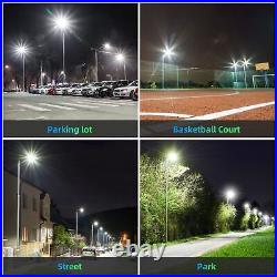 KUKUPPO 400 Watts LED Parking Lot Light, Commercial Street Area Lighting Fixture