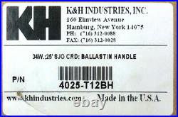 K&h Industries, 34 Watt Fluorescent Work Light, 4025-t12bh