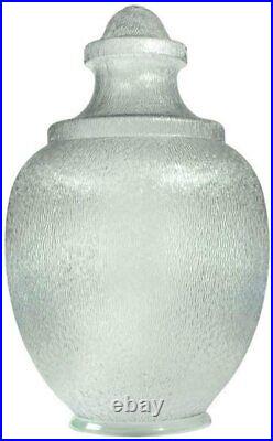 KastLite Polycarbonate Clear Acorn with Fitter Neck 26.88 Height x 8 OD Neck