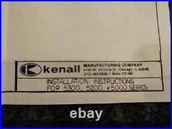 Kenall Defender 5300 Series Brown 1984 Asymmetric Lamp 120V 35W. 83amps HPS S-76